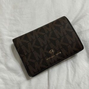 Michael Kors Brown Monogram Wallet